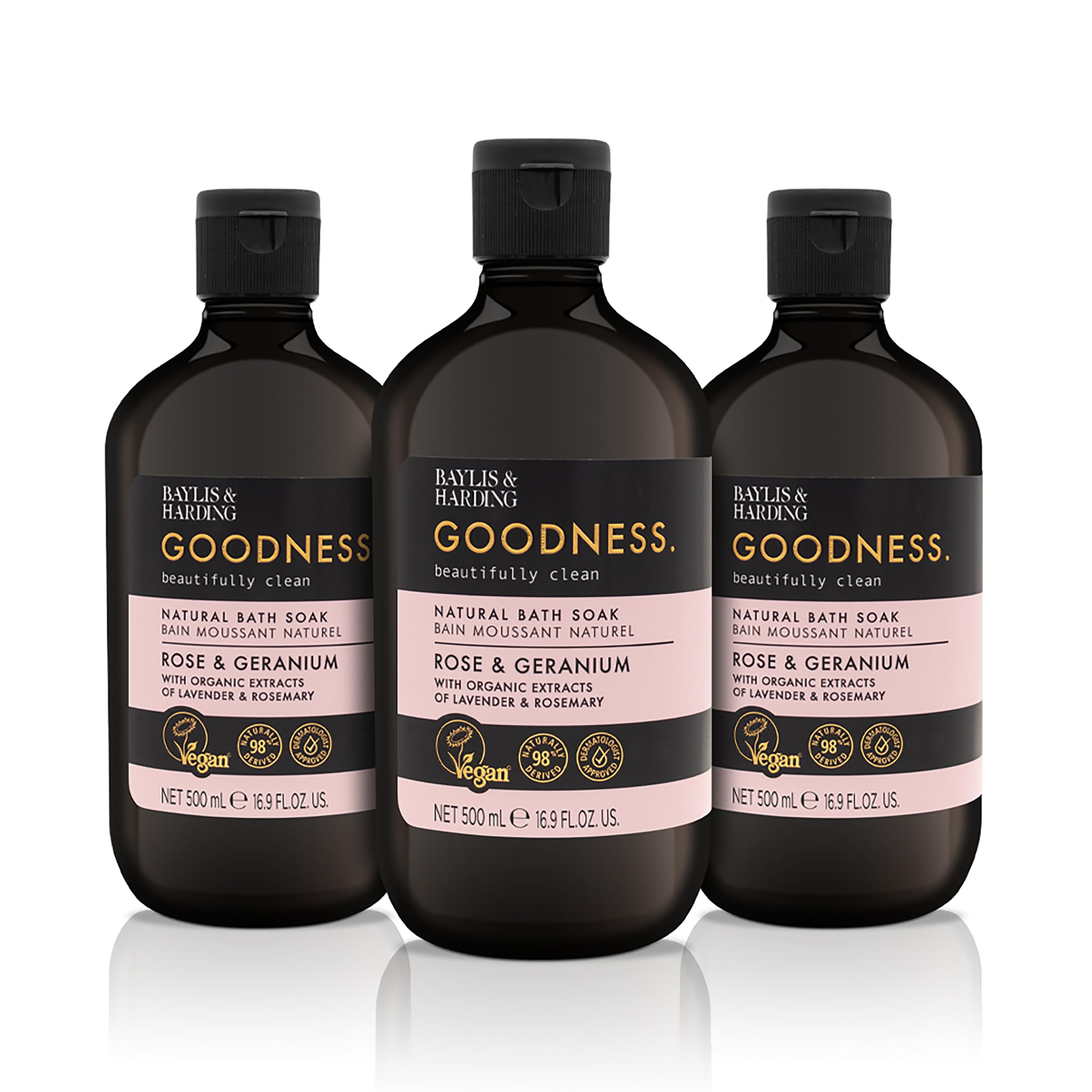Amazon.com : Baylis & Harding Goodness Natural Bubble Bath 16.9 Fl